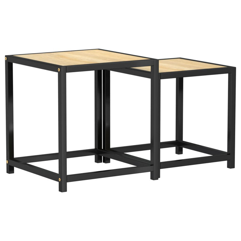 Fenelon Block Nesting Tables, Sonoma Oak