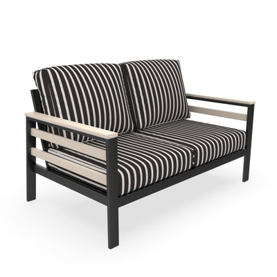 Townsend 55'' Wide Outdoor Loveseat with Sunbrella® Cushions