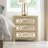 Newsoms 3 Drawer 26" W Nightstand-1143708200