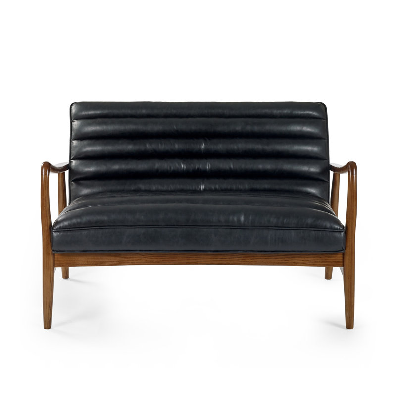 2 Seater Faux Leather Sofa