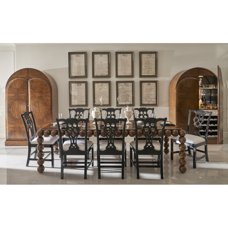 JC Modern Mahogany Wood Dining Table