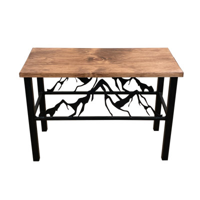 24 Iron Mountain Scene Bench