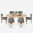 Oval Double Pedestal Kitchen Table Sets-285534582-285534584-291553871