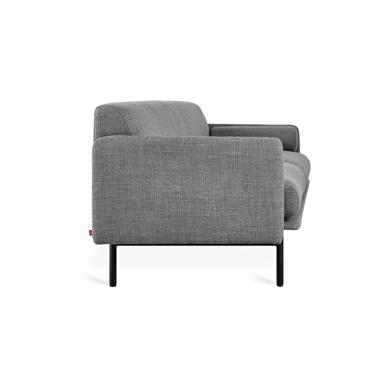 Foundry Sofa, Andorra Pewter Performance Basketweave