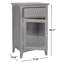 Joanna Solid Wood End Table with Storage-407361967