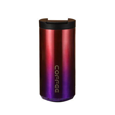 water cup 400ml Stainless Steel Vacuum Insulated Coffee Cup With Lid Coffee Cup Water Cup For Keeping Hot/Iced Coffee Tea Beer Suitable For Travel Office