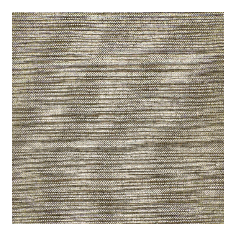 Essential Grasscloths Grass Cloth Metallic Wallpaper Roll, Bronze