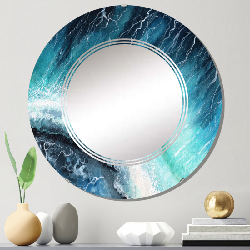 Circle Mirror, 24" x 24"