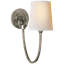 Thomas O'Brien Reed Single Sconce-51178020-89225265