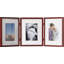 Triple cadre photo articulé avec passe-partout biseauté-33309793