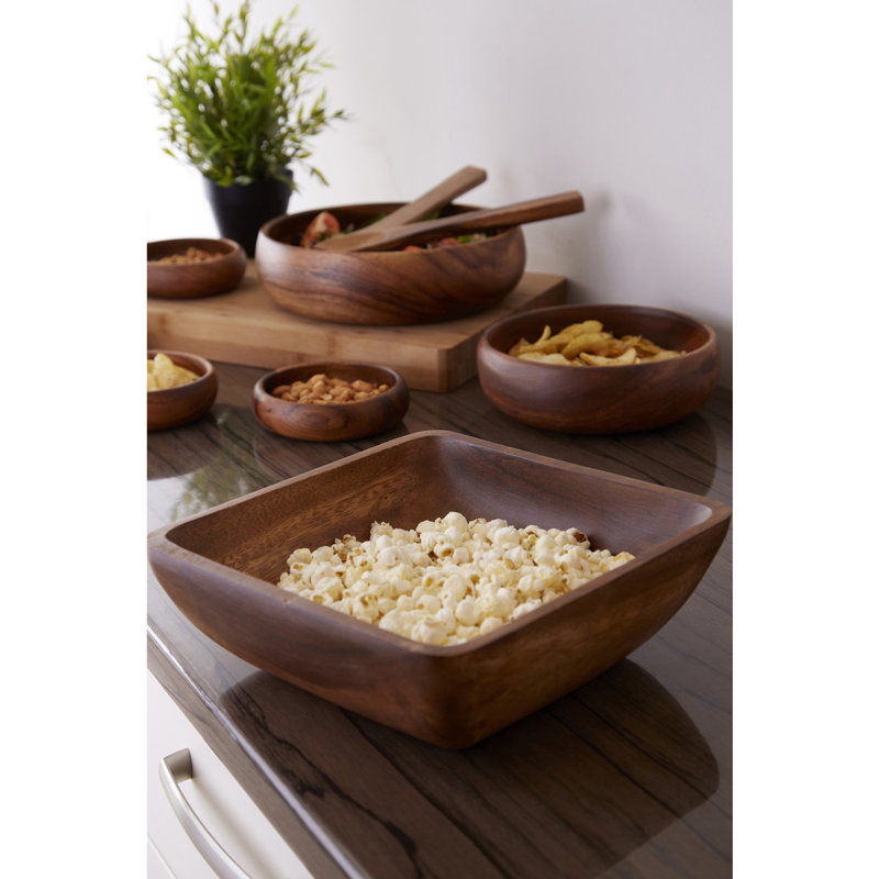 Alpen Home Savoy Wood Serving Bowl