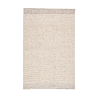 Hand Hooked Area Rug in Almond