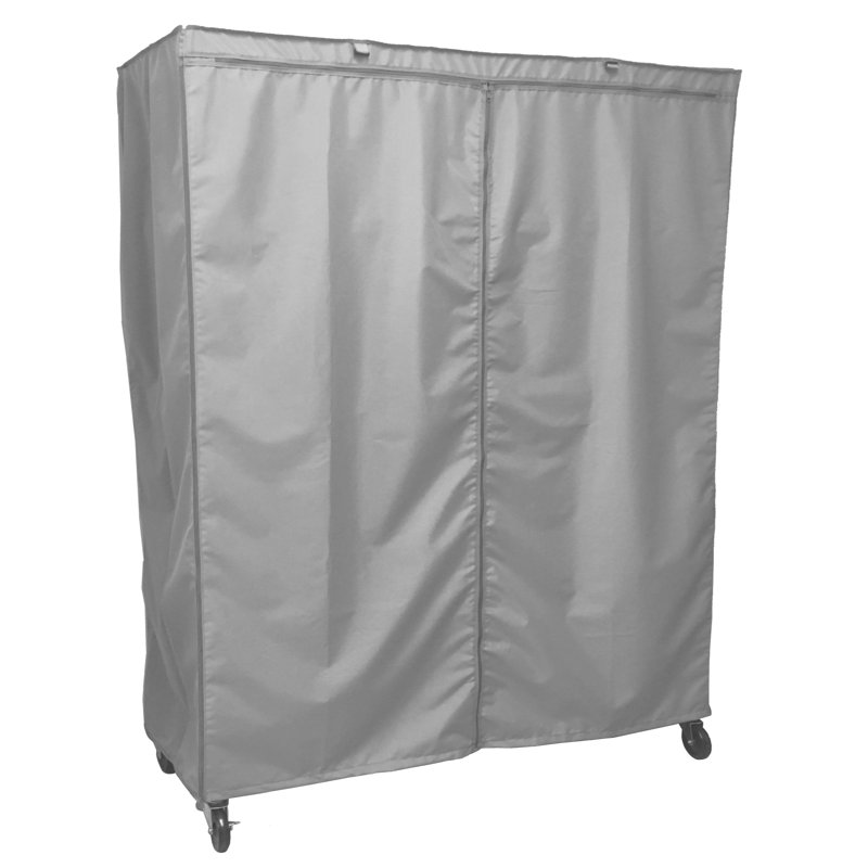 Outdoor Wire Rack Cover, 72" H x 48" W x 18" D