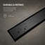Bonde à grille linéaire noir mat 36 po FlowCore-126309765