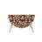 Semicircular Entryway Storage Accent Cabinet-943038557
