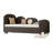 Dark Gray Twin Size Daybed With Velvet Upholstery And Storage Function Modern Upholstered Practical Compartment -