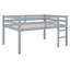 Lit mezzanine en bois avec échelle-1433508365