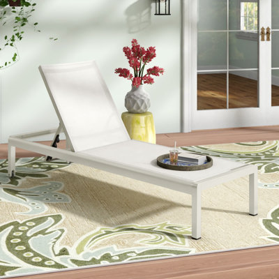 Chaise longue inclinable simple Caggiano