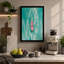 Pink Kayak Through Turquoise Coastal - Wrapped Canvas-1940569984-1940569994
