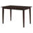 Stan Cappuccino 5-Piece Dining Set
