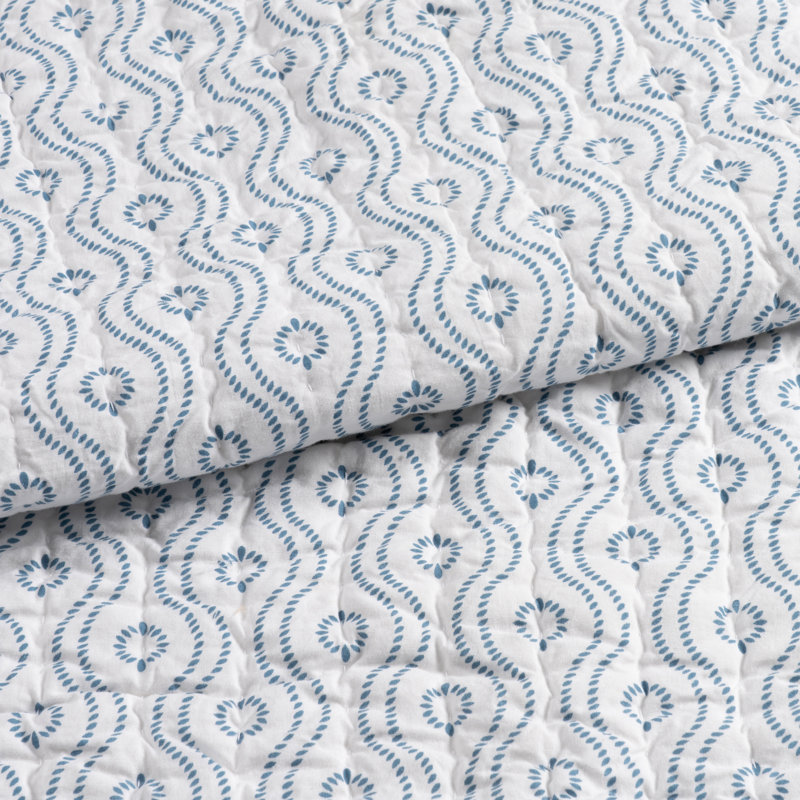 Amelia Blue Quilt, Full/Queen Quilt
