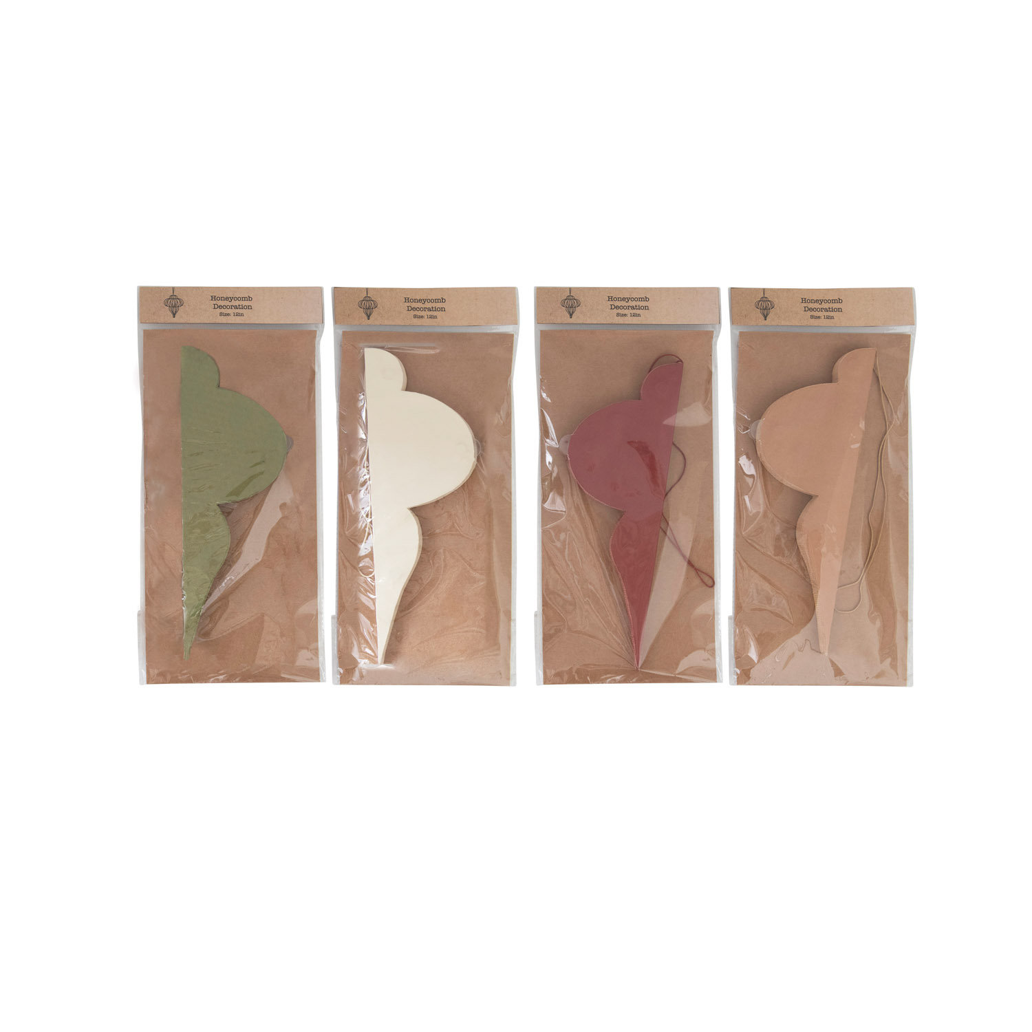 12'' Paper Shatterproof Finial Ornament