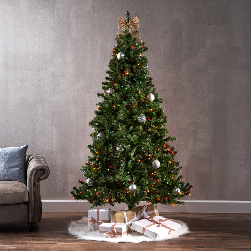 Arbre à charnières Noble avec 500 lumières multi-UL