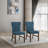 Ast 18.90'' H Tufted Linen Upholstered Side Chair-583017217
