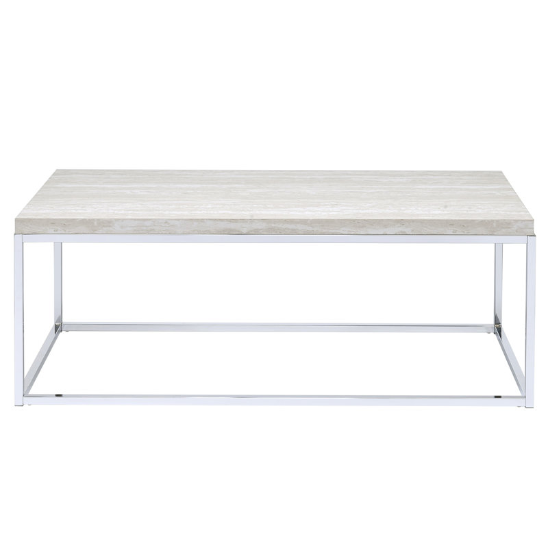 Table basse à base ouverte
