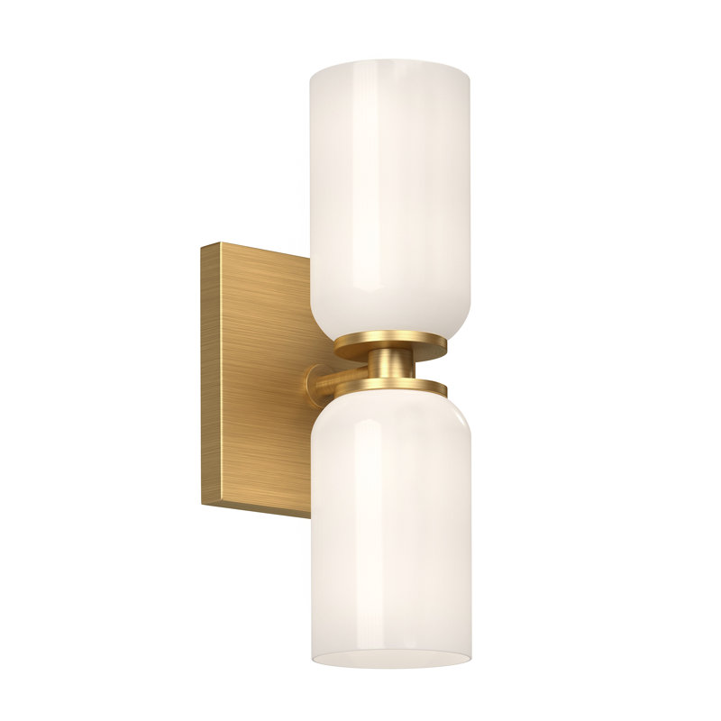 Nola 2 - Light Armed Sconce, Brushed Gold