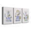 «Sketchy Bath I», ensemble de 3 reproductions d'art sur toile tendue-972005198