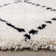 Lydon Soft Geometric Ivory/Black Indoor Area Rug