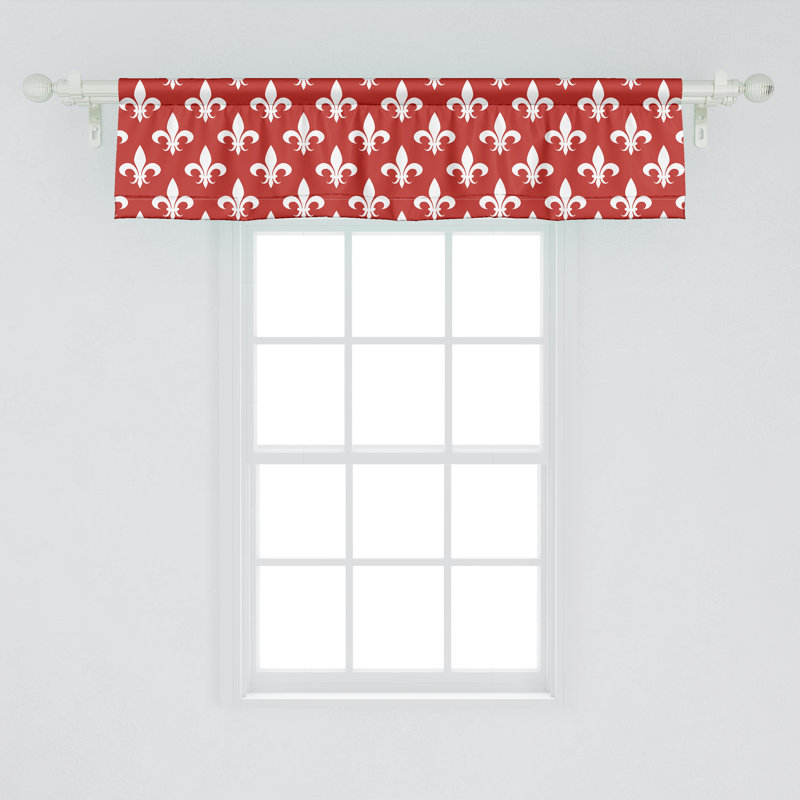 Cantonnière Ambesonne Fleur De Lis Heraldry 51115, L 54 po x L 12 po