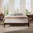 Eco-Friendly Bamboo Platform Bed with Natural Texture and Easy Assembly-877292965-897727385