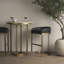 Tabouret de bar et de comptoir en cuir véritable Bradley-37346044-102374770
