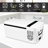 Costway 16 Quarts Serving Station / Cart Cooler in White