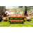 Classical Outdoor Dining Furniture With Cushions, Ergonomic Chairs And Bench