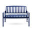 Banc en bois bleu marine attrayant pour l'intérieur et l'extérieur