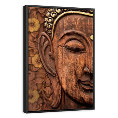 Carved Buddha Face