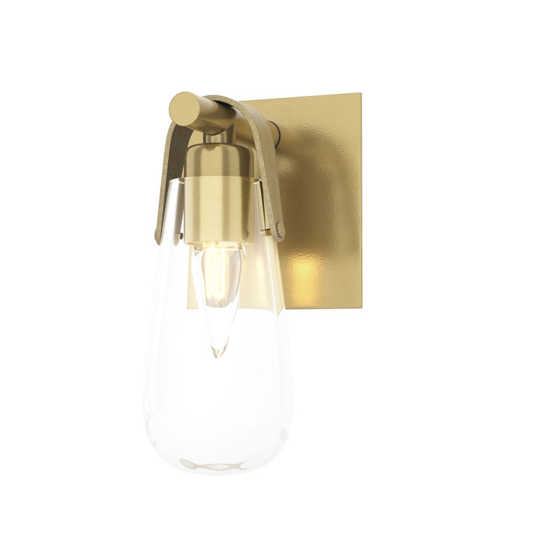 Eos 1 - Light Dimmable Bath Sconce, Modern Brass