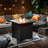 28" Propane Gas Fire Pit Table