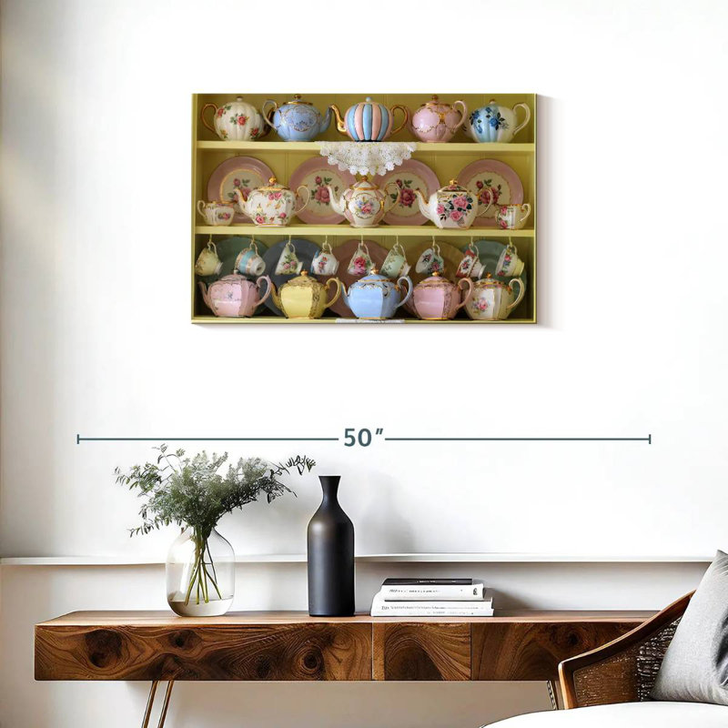 Senne Teaware Collection, 20" H x 30" W