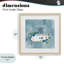«Floral Bathroom Rules Relax», impression encadrée sous verre, design par Nan-195421793-195421799