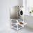 Heavy Duty Washer Pedestal Stand With Pull-Out Shelf, 330Lbs Capacity Adjustable Washing Machine And Dryer Stand-119286596