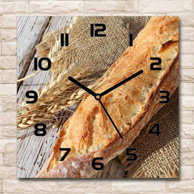 Glass Wall Clock