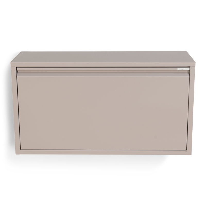Billy 6 Pair Shoe Storage Cabinet, Grey