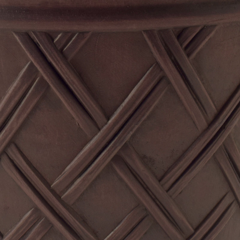 Musso Pot Planter, Chocolate