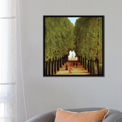 Alleyway in the Park of Saint-Cloud, 1908, reproduction d'art sur toile tendue