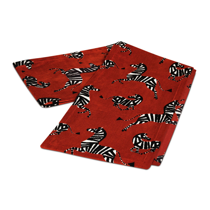 Chemin de table Tenenbaum, Rouge