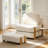 Folding Sofa Bed, 2 in 1 Convertible Sleeper Chair with Pillow & Back Support for Living Room, Bedroom, Home Office-1374533363